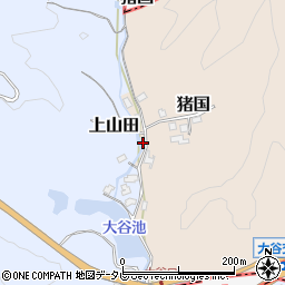 福岡県嘉麻市猪国544-8周辺の地図