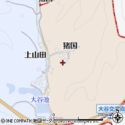 福岡県嘉麻市猪国544-38周辺の地図