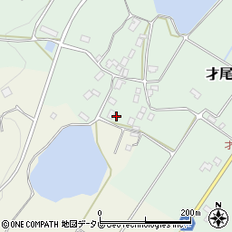 福岡県豊前市才尾242周辺の地図