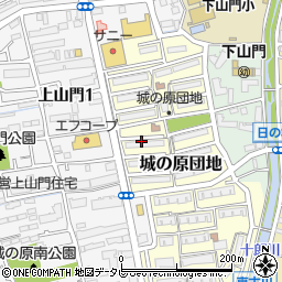 福岡県福岡市西区城の原団地27周辺の地図