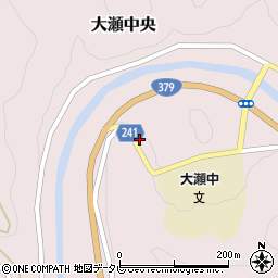 愛媛県喜多郡内子町大瀬中央5830周辺の地図