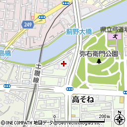 高知県高知市高そね11-24周辺の地図