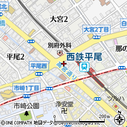 博多アイアンマン　平尾店周辺の地図