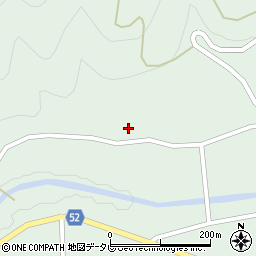 愛媛県喜多郡内子町本川1484周辺の地図