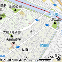 トータルメンテナンス福岡周辺の地図