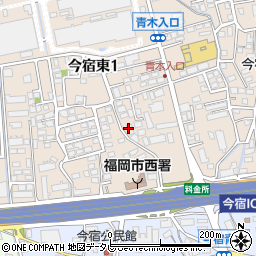 川島教材社周辺の地図