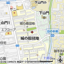 福岡県福岡市西区城の原団地26周辺の地図