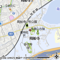 福岡県福岡市西区周船寺263-1周辺の地図