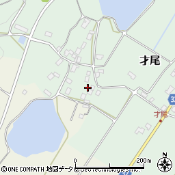 福岡県豊前市才尾234周辺の地図