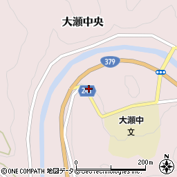 愛媛県喜多郡内子町大瀬中央5829周辺の地図