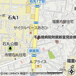 カギの１１０番姪浜・室見・百道・原・次郎丸・四箇田・有田２４時間受付担当周辺の地図