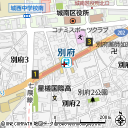 福岡県福岡市城南区周辺の地図
