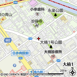 福岡労働衛生研究所周辺の地図