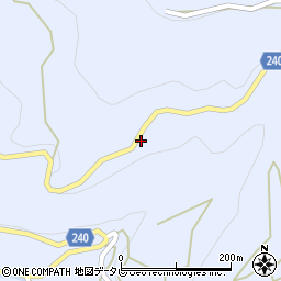 愛媛県大洲市長浜町櫛生587周辺の地図