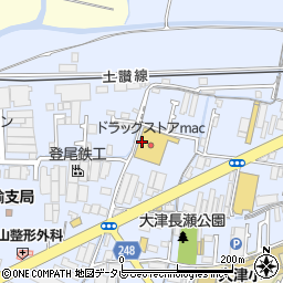 セリア高知大津店周辺の地図