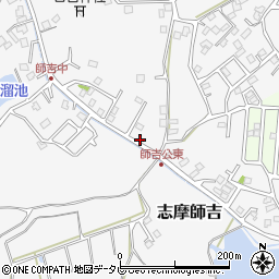 福岡県糸島市志摩師吉554-1周辺の地図