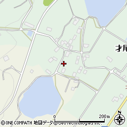 福岡県豊前市才尾245周辺の地図