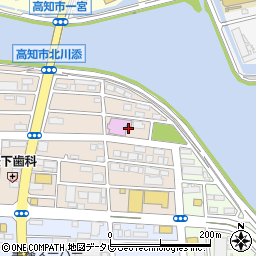 高知県高知市北川添16周辺の地図