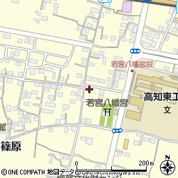 高知県南国市篠原1578周辺の地図