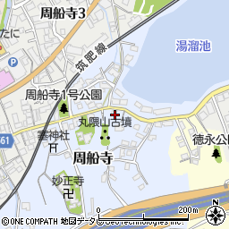 福岡県福岡市西区周船寺193周辺の地図