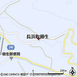 愛媛県大洲市長浜町櫛生乙299周辺の地図