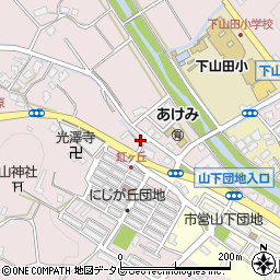 宅急便の松岡周辺の地図