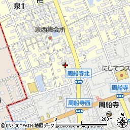 福岡県福岡市西区泉1丁目1-12周辺の地図