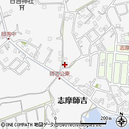 福岡県糸島市志摩師吉553周辺の地図
