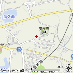 福岡県飯塚市長尾周辺の地図