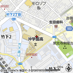 隆徳館中学・高等学校周辺の地図