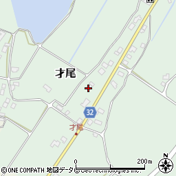 福岡県豊前市才尾47周辺の地図