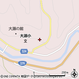 愛媛県喜多郡内子町大瀬中央4569-1周辺の地図