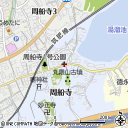 福岡県福岡市西区周船寺169周辺の地図