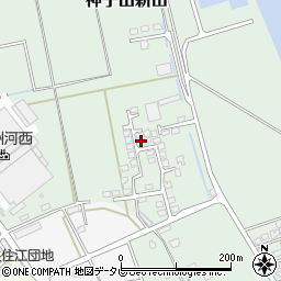 大分県宇佐市神子山新田156周辺の地図