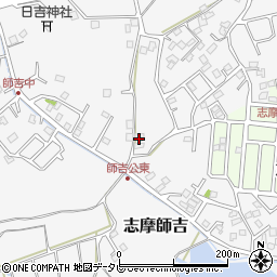 福岡県糸島市志摩師吉548-3周辺の地図