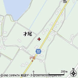 福岡県豊前市才尾47-2周辺の地図