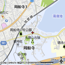 福岡県福岡市西区周船寺171周辺の地図