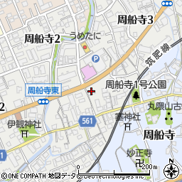 松のや 周船寺店周辺の地図