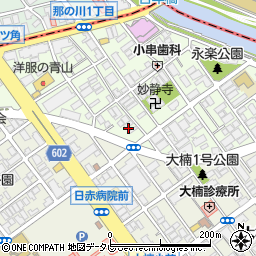 福岡県福岡市南区那の川1丁目19-6周辺の地図