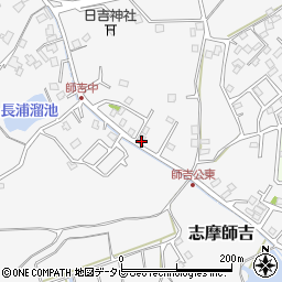 福岡県糸島市志摩師吉556-34周辺の地図