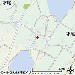 福岡県豊前市才尾232周辺の地図
