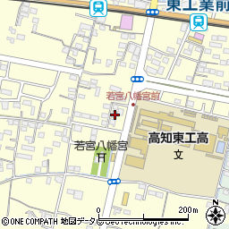 高知県南国市篠原1707-4周辺の地図