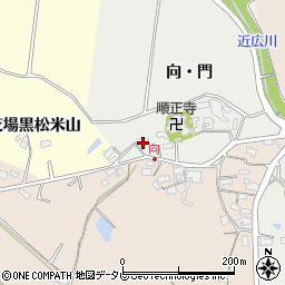 大分県豊後高田市向・門441周辺の地図