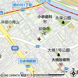 福岡県福岡市南区那の川1丁目16-15周辺の地図