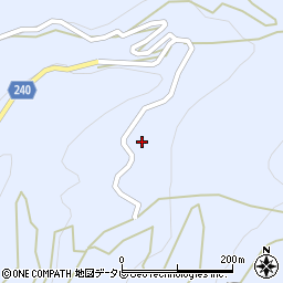 愛媛県大洲市長浜町櫛生乙805周辺の地図