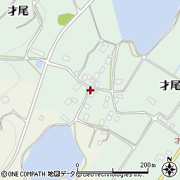 福岡県豊前市才尾254周辺の地図