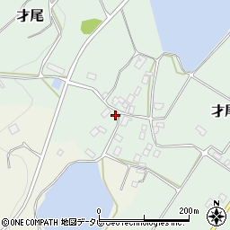 福岡県豊前市才尾256-1周辺の地図