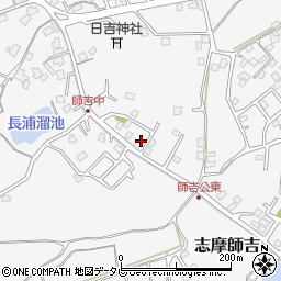 福岡県糸島市志摩師吉556-35周辺の地図