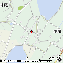 福岡県豊前市才尾227周辺の地図