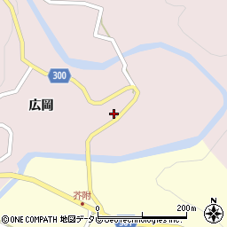 徳島県海部郡海陽町広岡広岡37周辺の地図